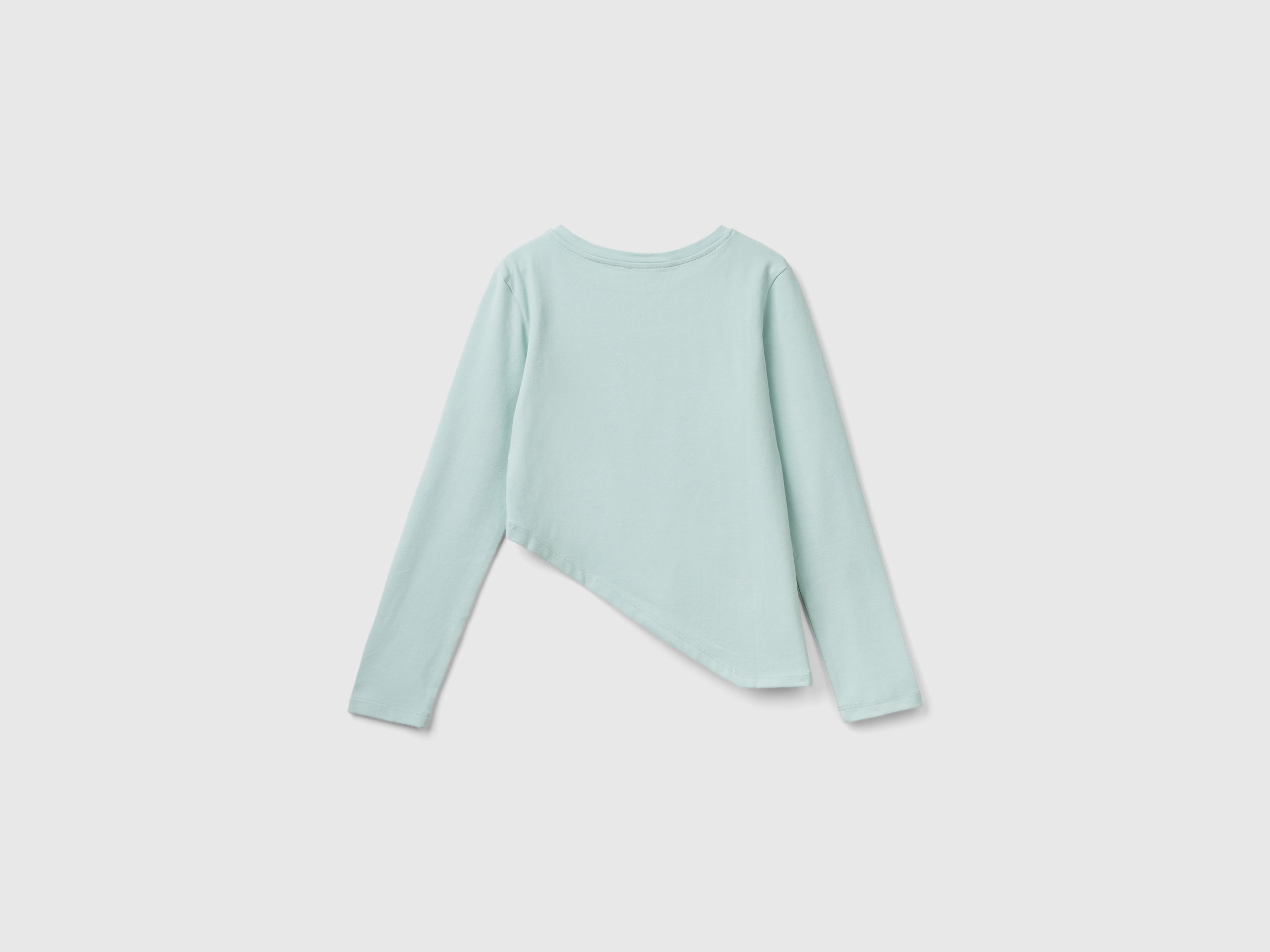 United Colors of Benetton T-shirt manica lunga cotone elasticizzato