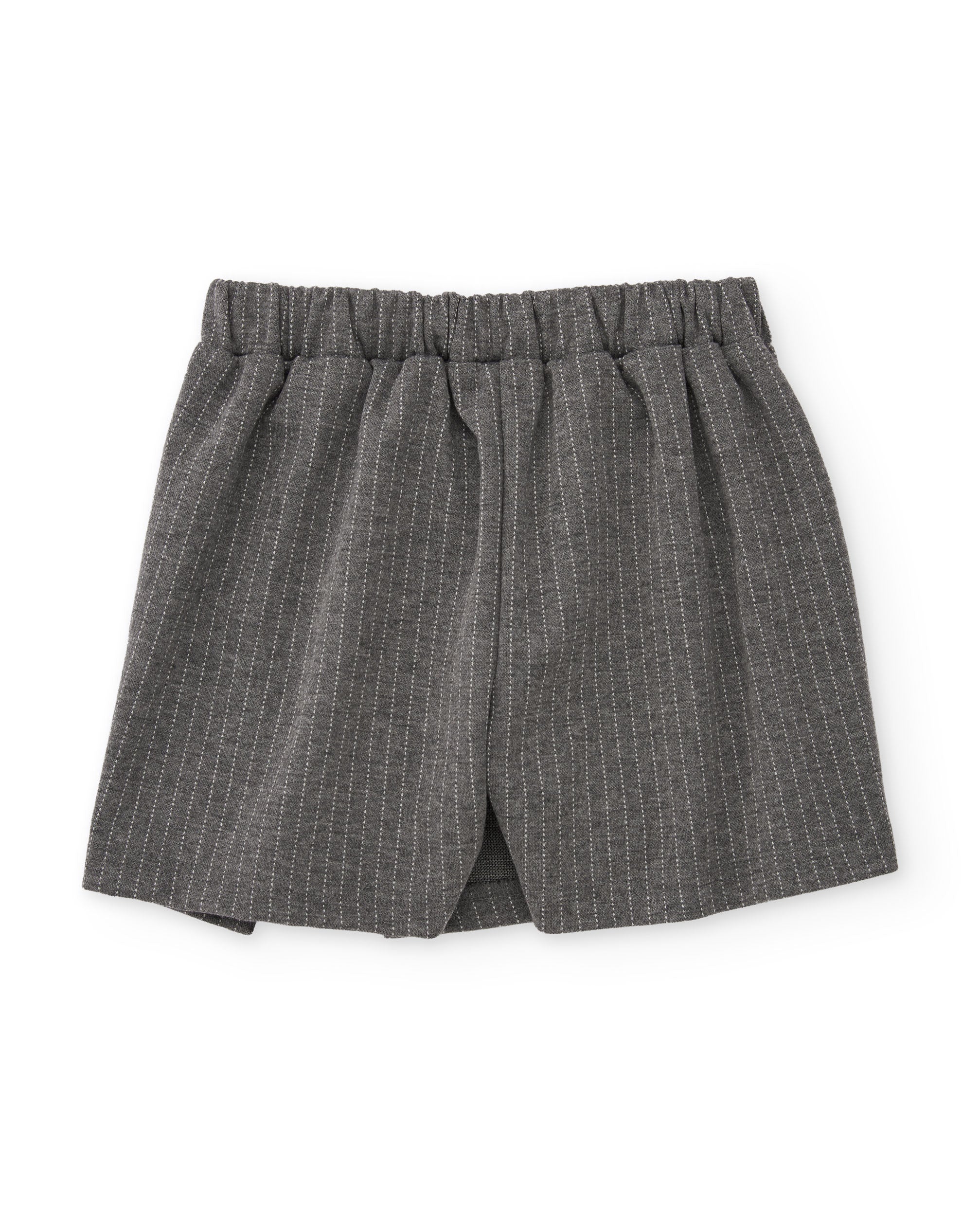 TucTuc Gonne Gonna-Pantalone Bambina Righe Grigio