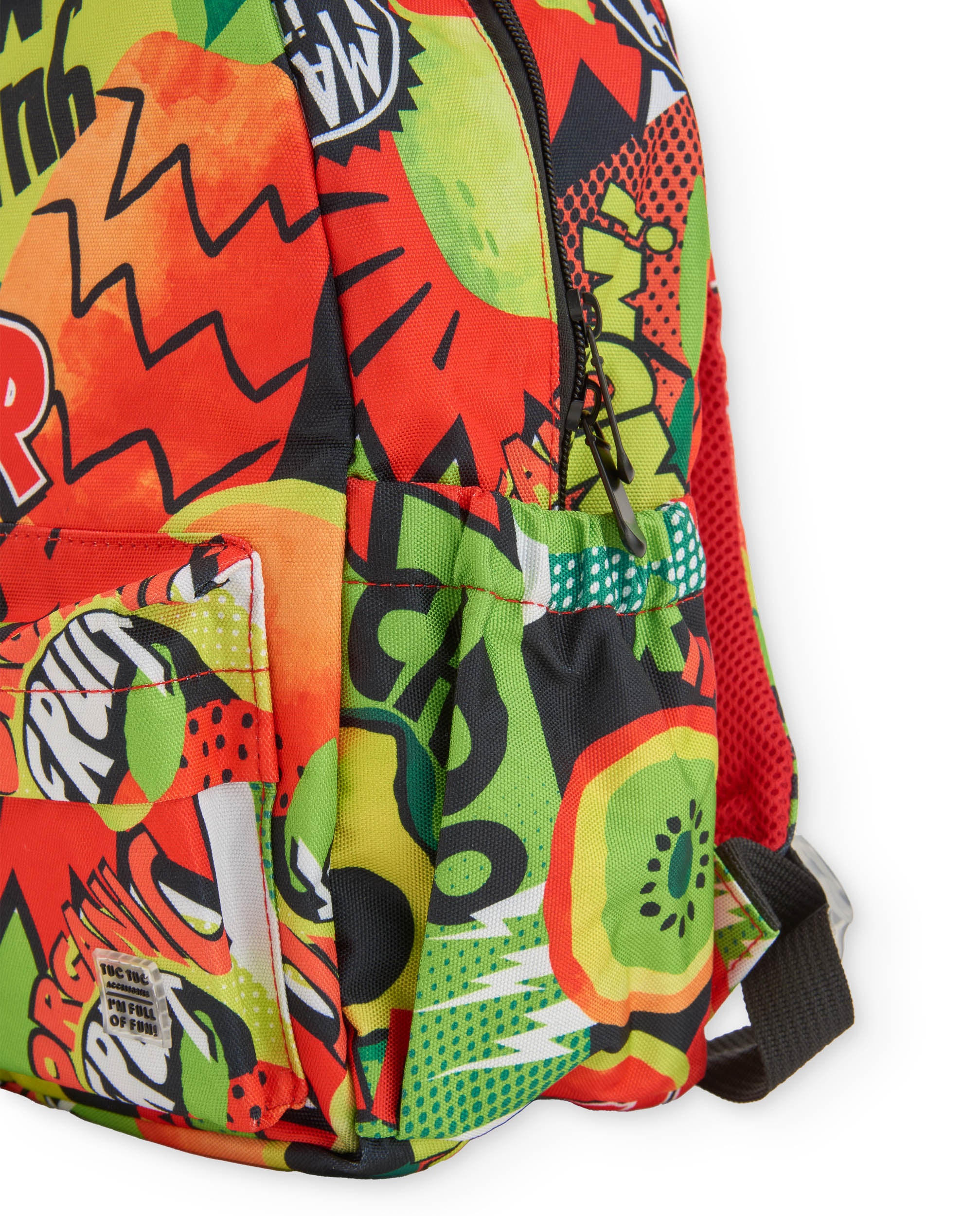 TucTuc Accessori Zaino Bambino Verde Tessuto Con Tasche