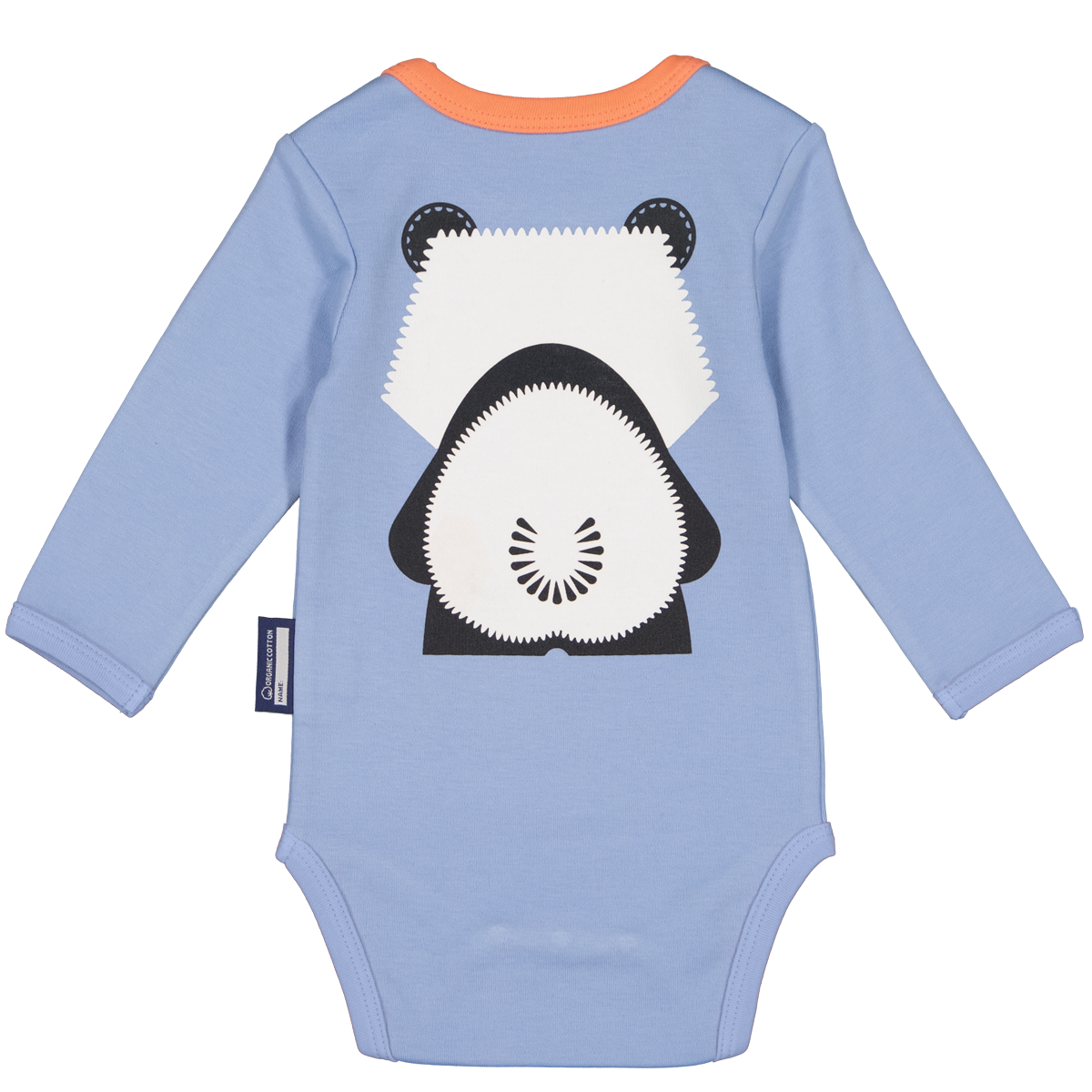 Coq en Pâte Set Neonato Panda Body Bavaglino Cotone Bio