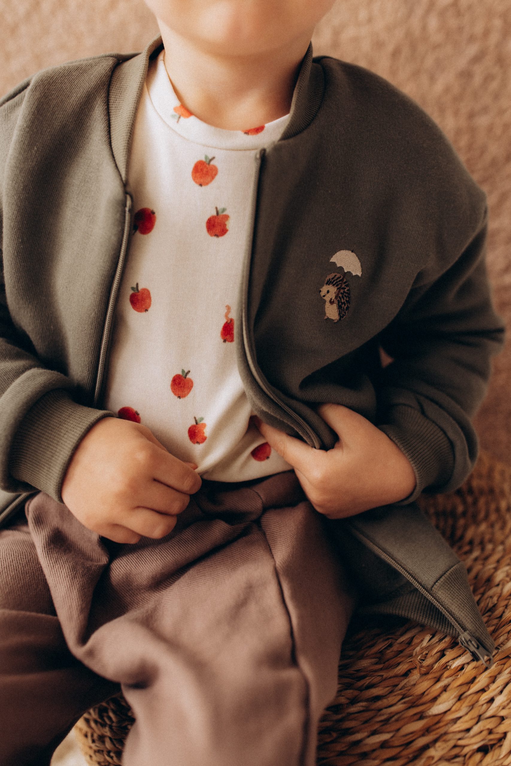 Woolly Organic Kids Shirts SHIRT maglia manica lunga cotone organico