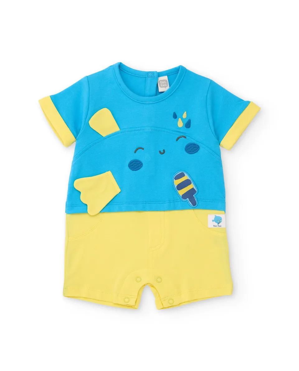 TucTuc Tutine Pagliaccetto blu pesce neonato