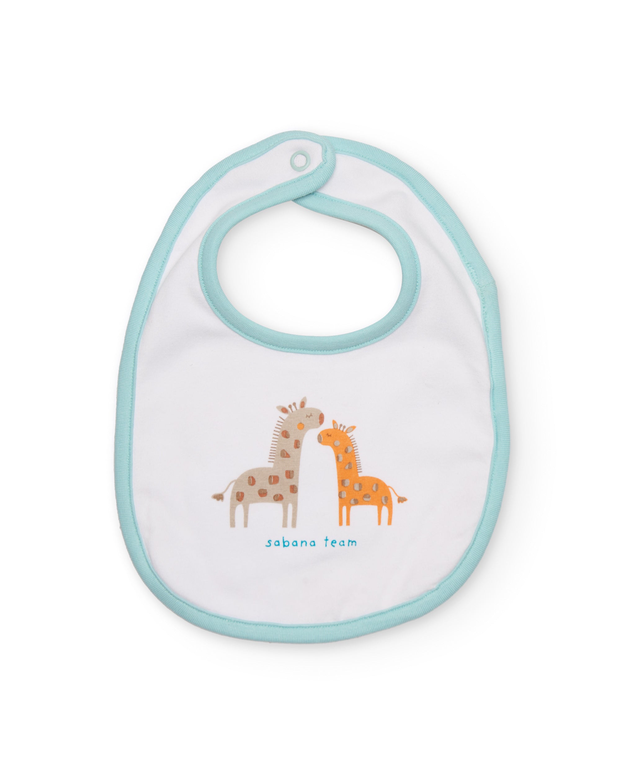 TucTuc Accessori Pack Bavaglini Neonato Arancione 2 Pezzi cotone