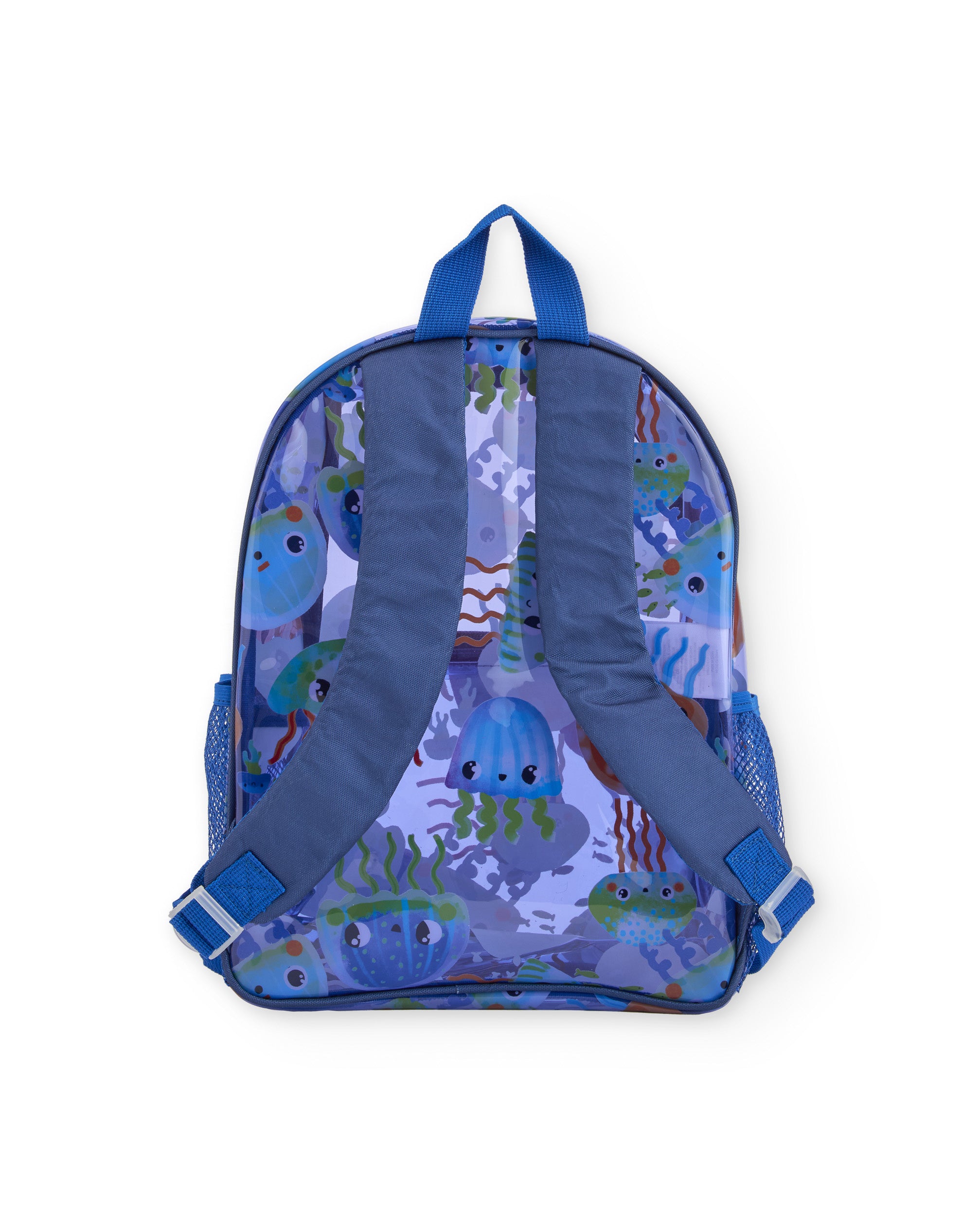 TucTuc Zaino Bambino Blu Meduse con Tasca Zip