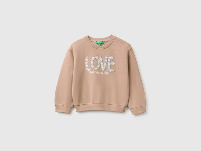 United Colors of Benetton Felpa Bambino Cotone Bio 104