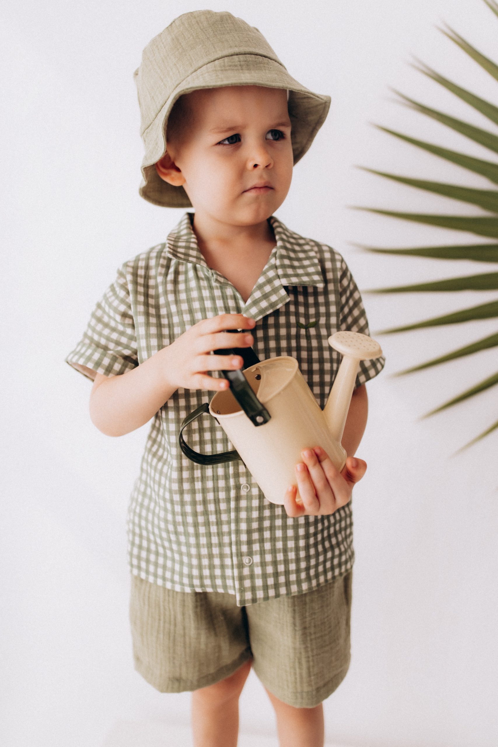 Woolly Organic Kids Hats Bucket Hat cappello mussola estate