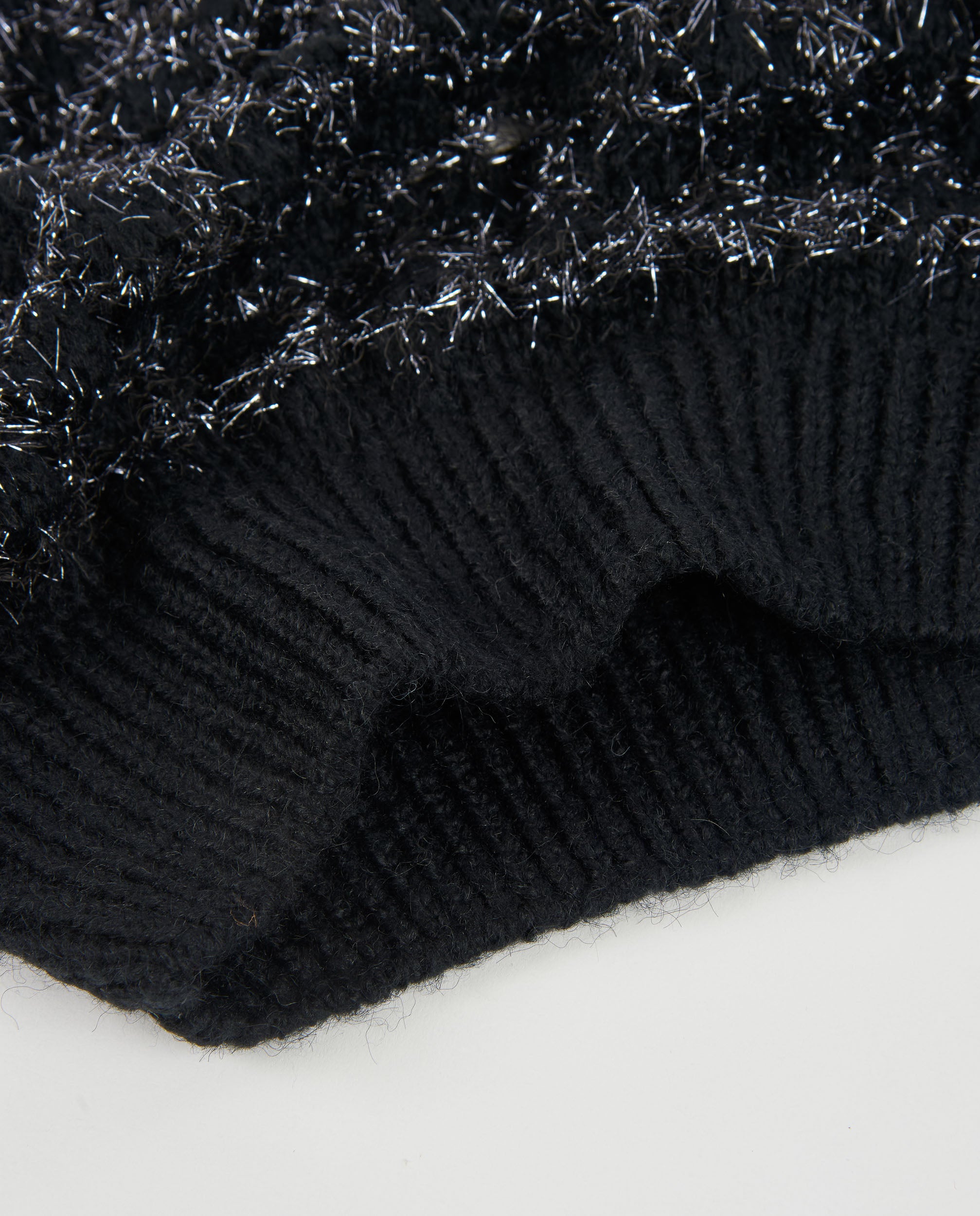 TucTuc Maglioni pullover bambina nero lurex maglia