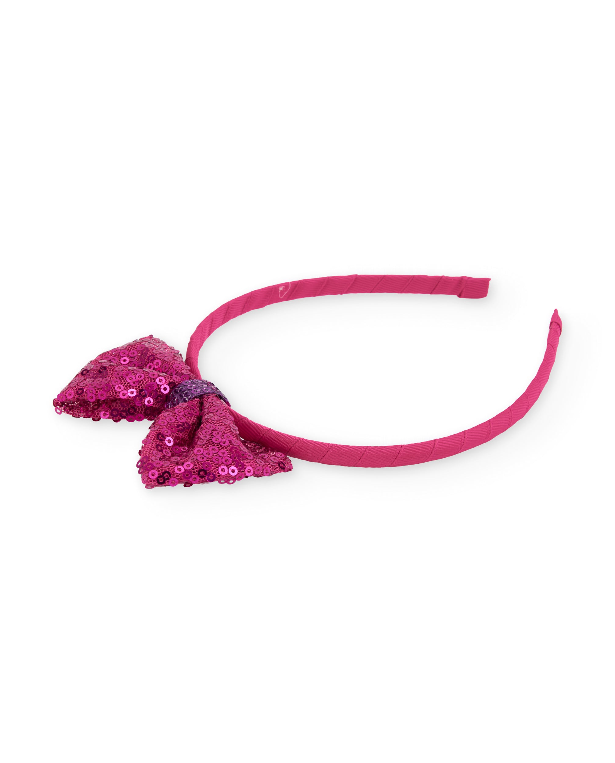 TucTuc Accessori fascia capelli bambina fucsia paillettes