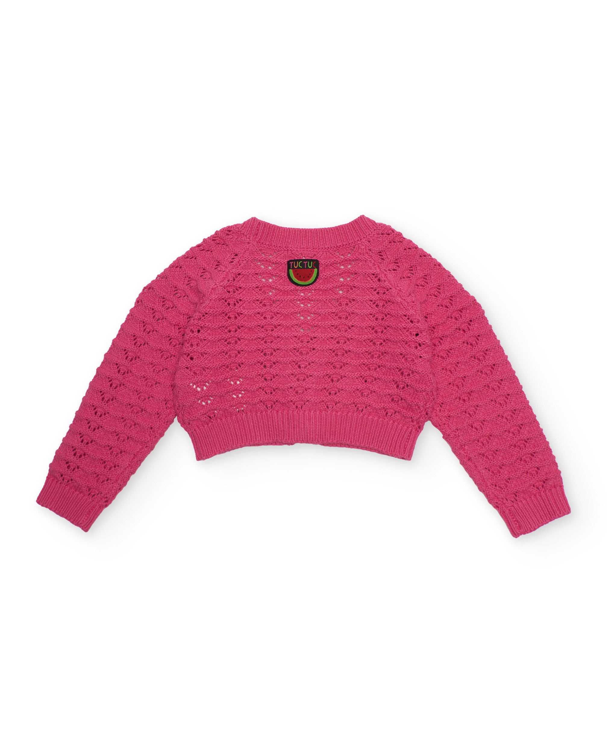 TucTuc Maglioni giacca frutta cardigan rosa