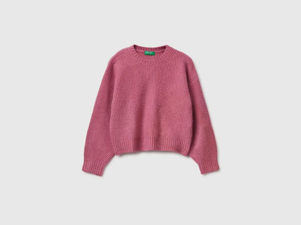 United Colors of Benetton Sweaters Maglione Cotone Girocollo