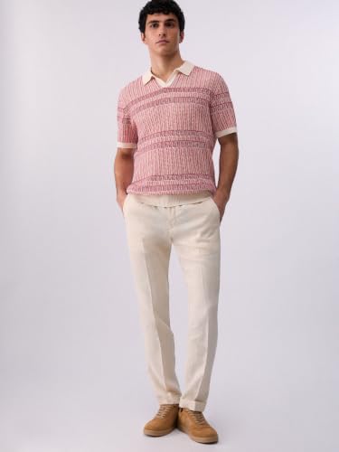 Liu Jo Pantaloni 100% Lino Uomo Taglia 44
