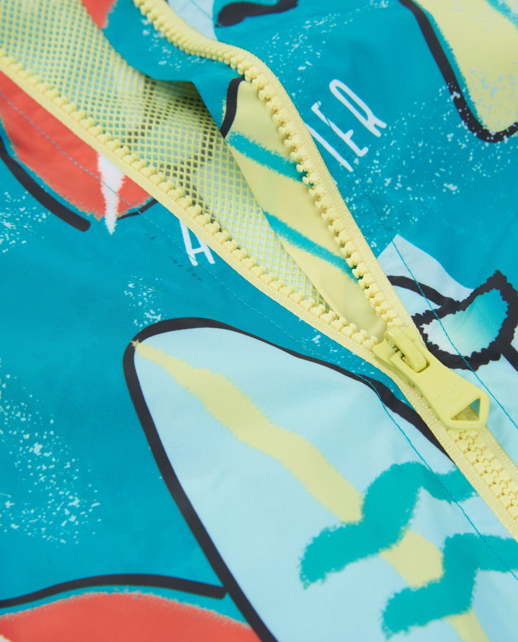 TucTuc Giacche giacca bambino blu surf leggera cappuccio
