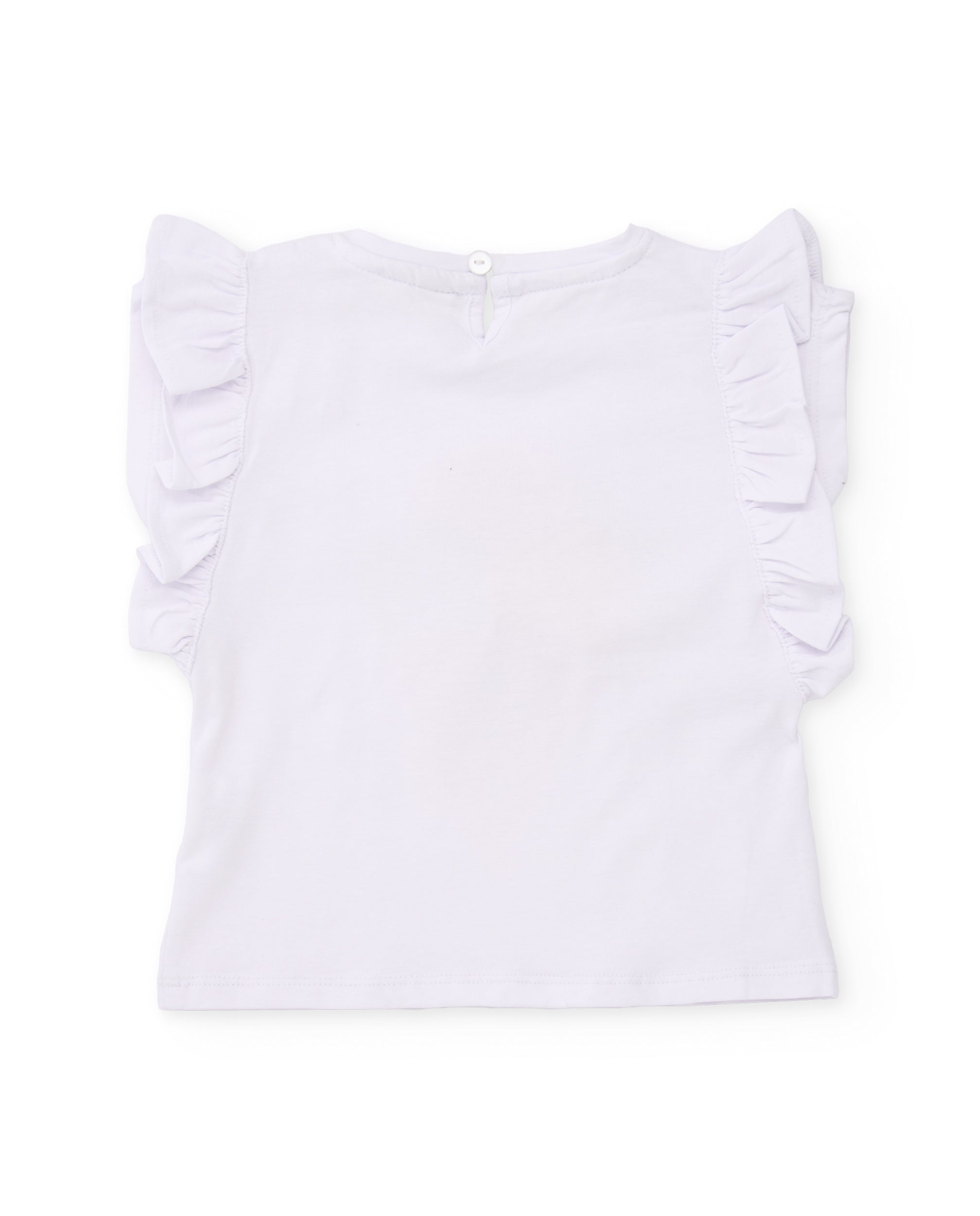 TucTuc Magliette T-Shirt Bambina Maglia Bianca Gelato