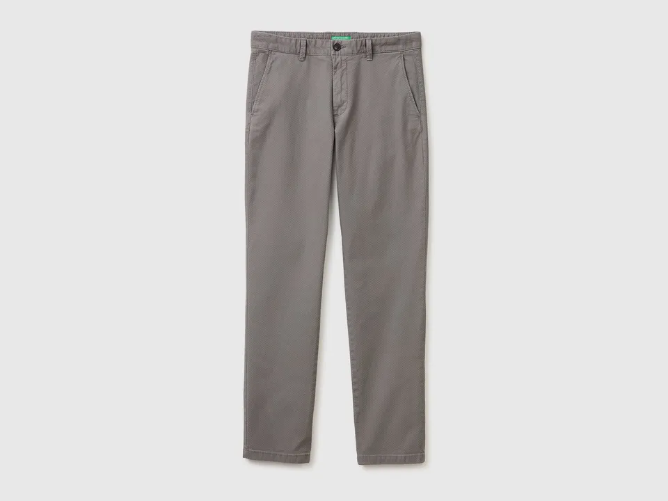 United Colors of Benetton 42D6UF062 pantaloni chino slim 48 cotone