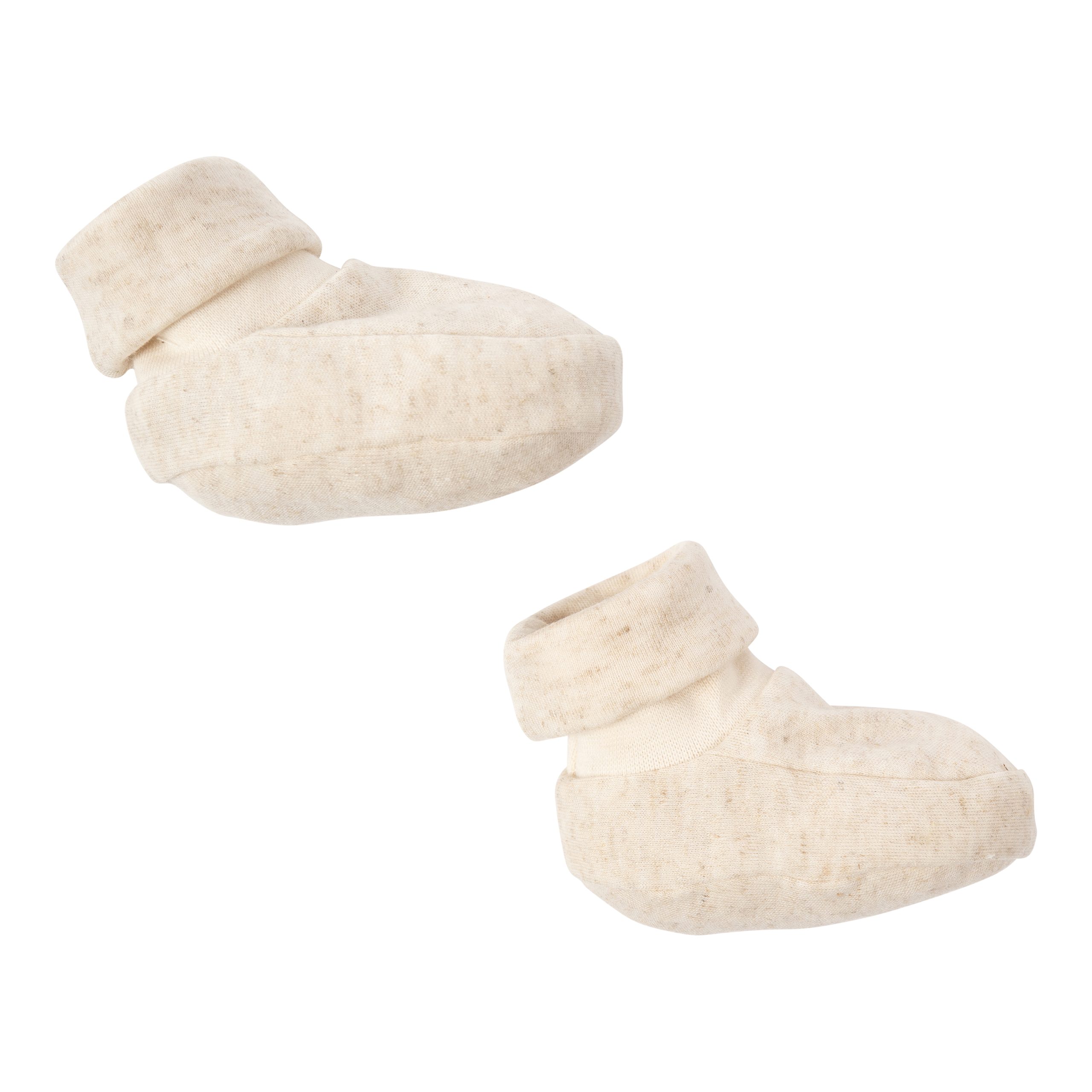 Woolly Organic Baby Booties scarpine tencel traspiranti