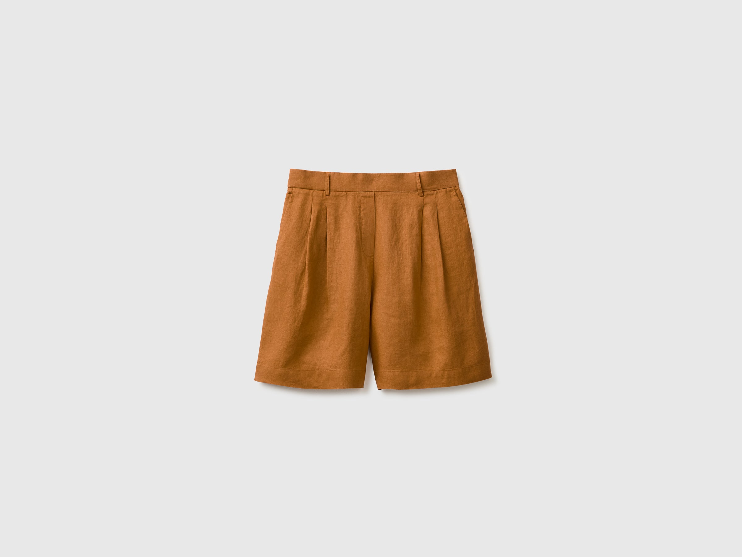 United Colors of Benetton Pure linen Bermuda shorts lino XS