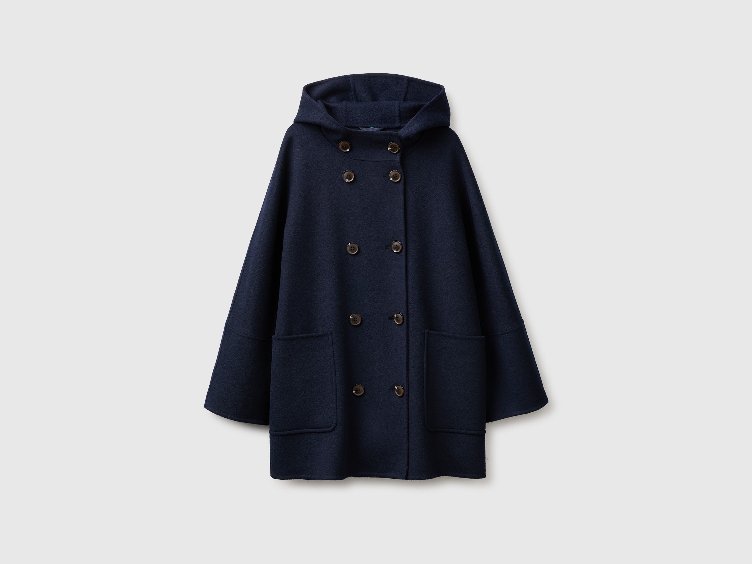 United Colors of Benetton Jackets cappotto doppiopetto S lana