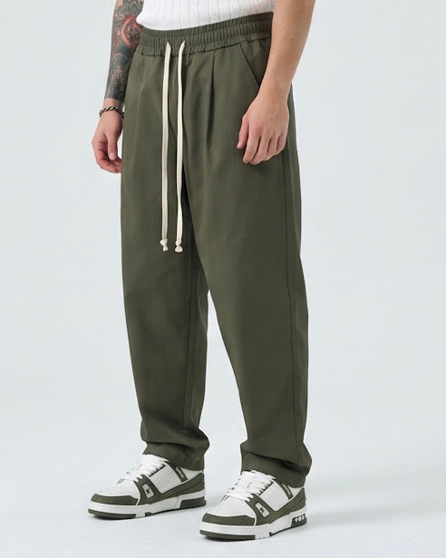 Sottosopra AN019200 Pantalone Nero L Cotone Baggy