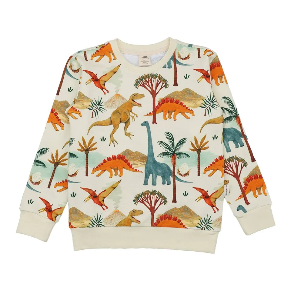 Kocarcia Walkiddy Felpa Dinosauri cotone bio 2-3 anni 98cm