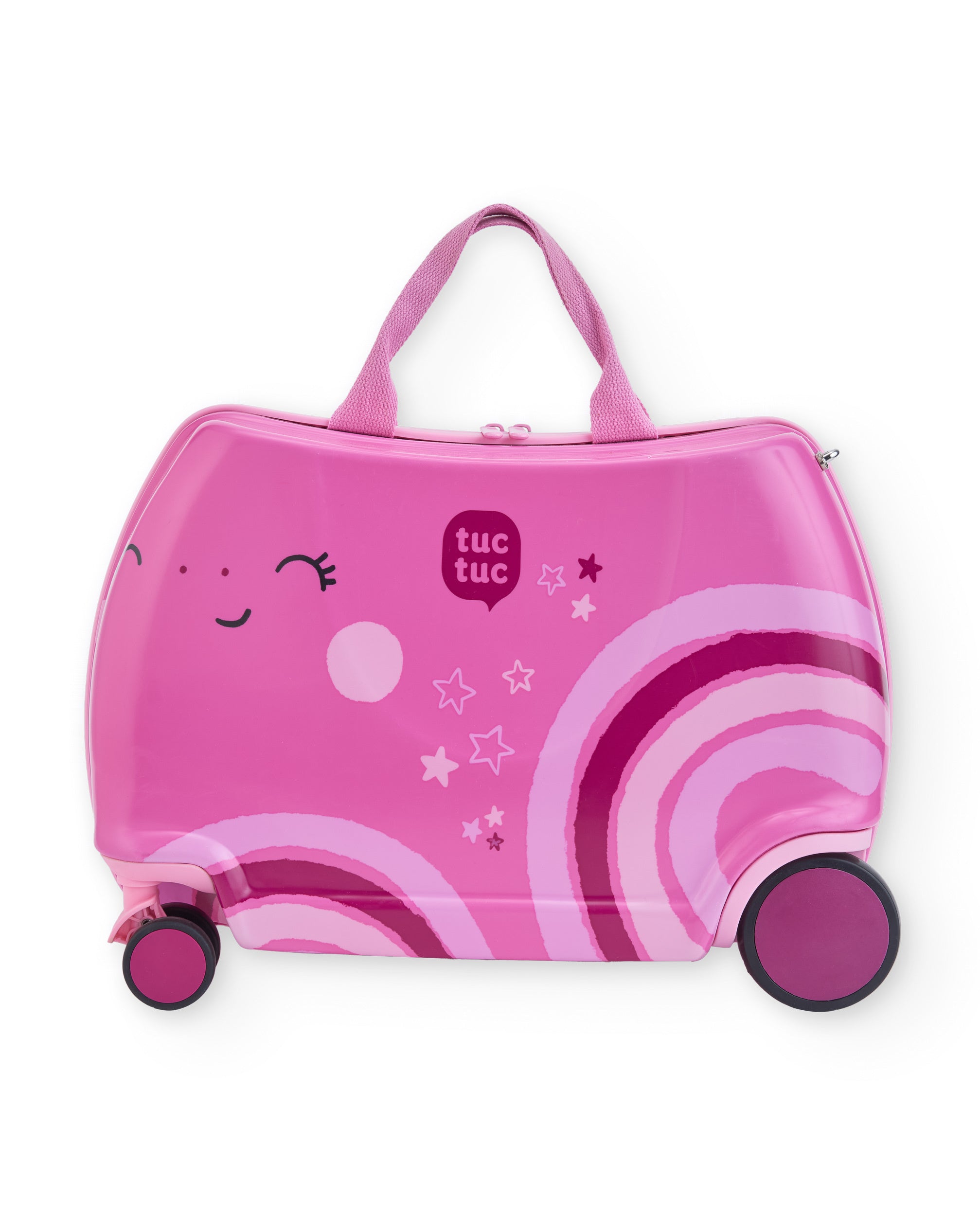 TucTuc Accessori Valigia Rigida Bambina Rosa Arcobaleno U