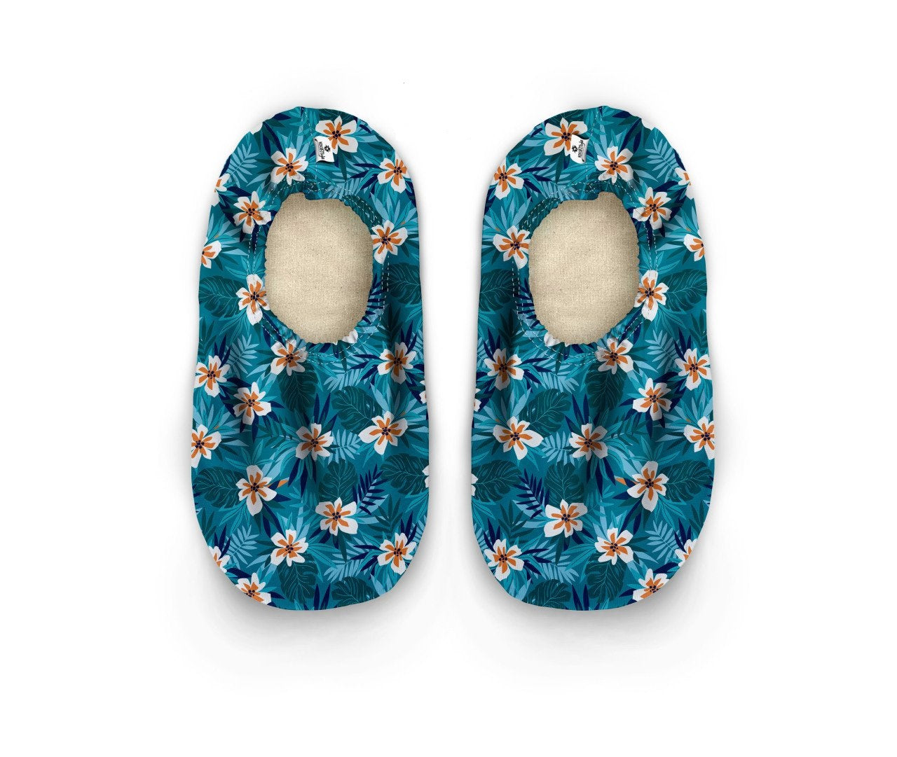 Kocarcia Kokopatik Scarpine Mare Fiori antiscivolo 20-22