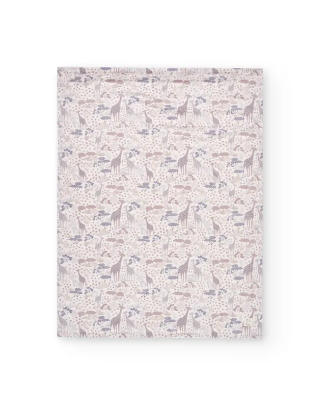 TucTuc Puericultura coperta neonato beige giraffe minky