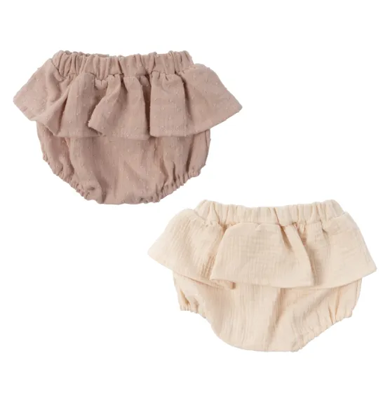 Woolly Organic Muslin Bloomers culotte neonata mussolina bio