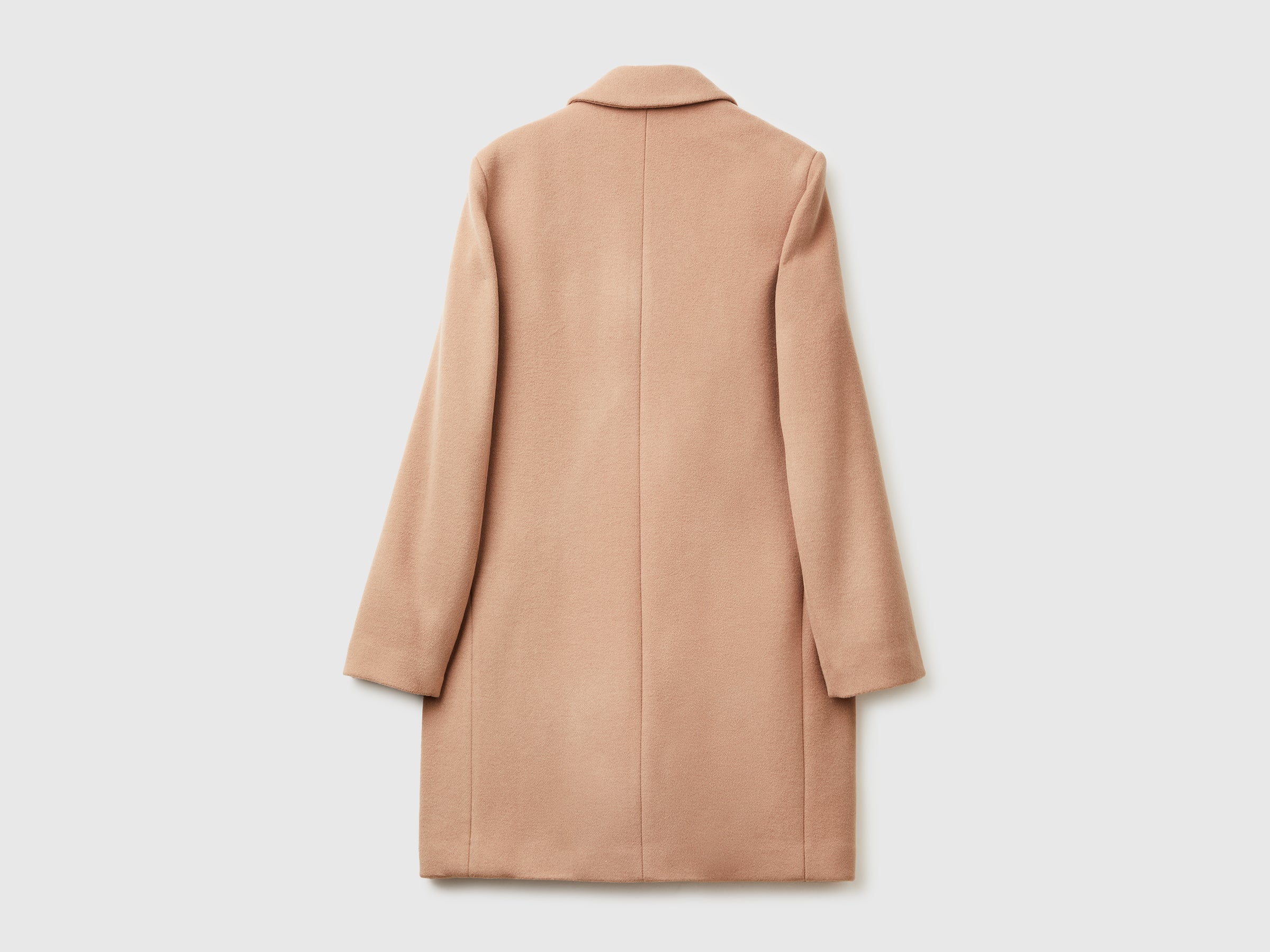 United Colors of Benetton cappotto misto lana foderato donna