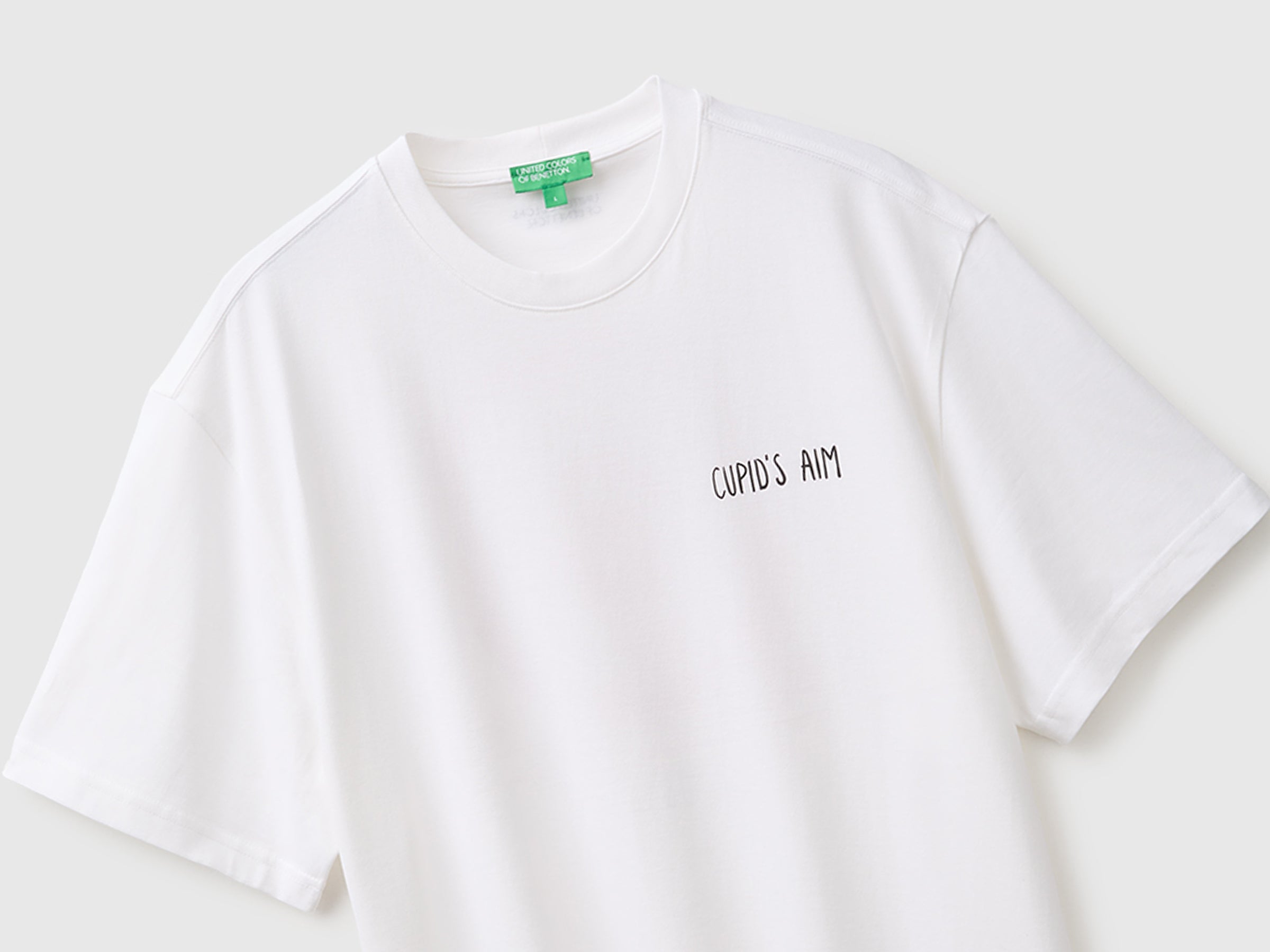 United Colors of Benetton T-shirt donna M manica corta cotone biologico