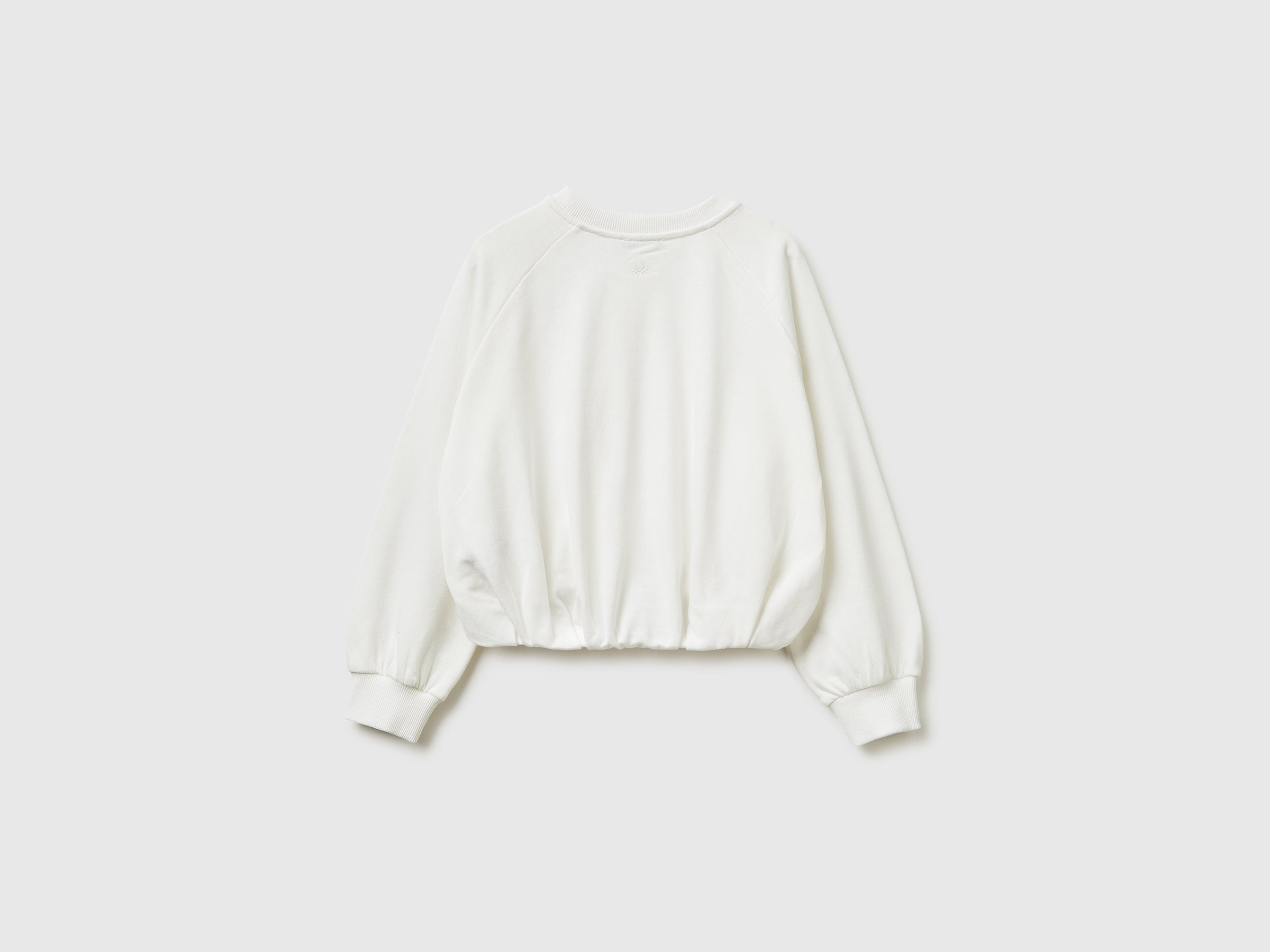 United Colors of Benetton Felpa Oversize Cotone Patch M