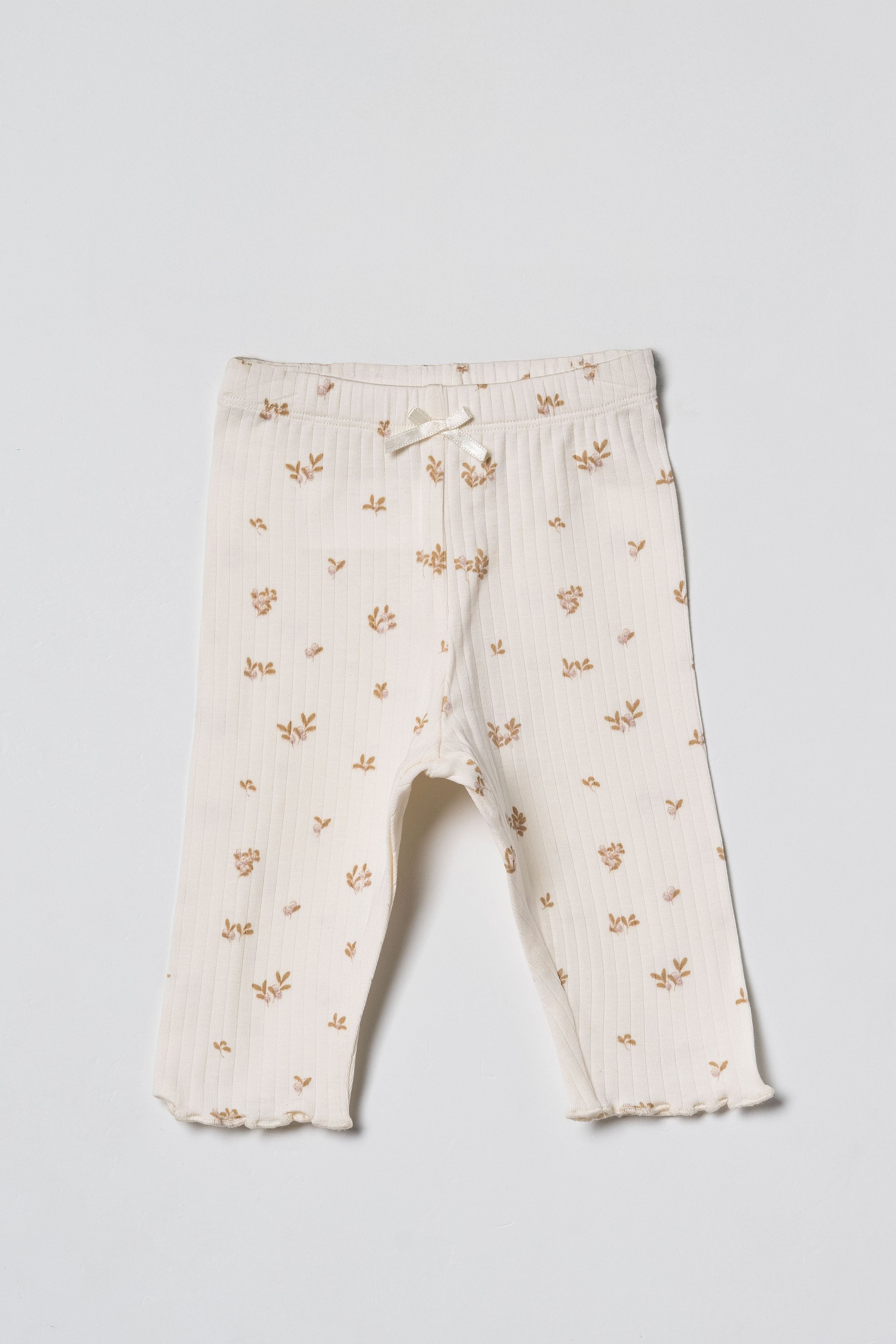 Kocarcia Babycosy Set 2 Pantaloni Modal Crema Neonato