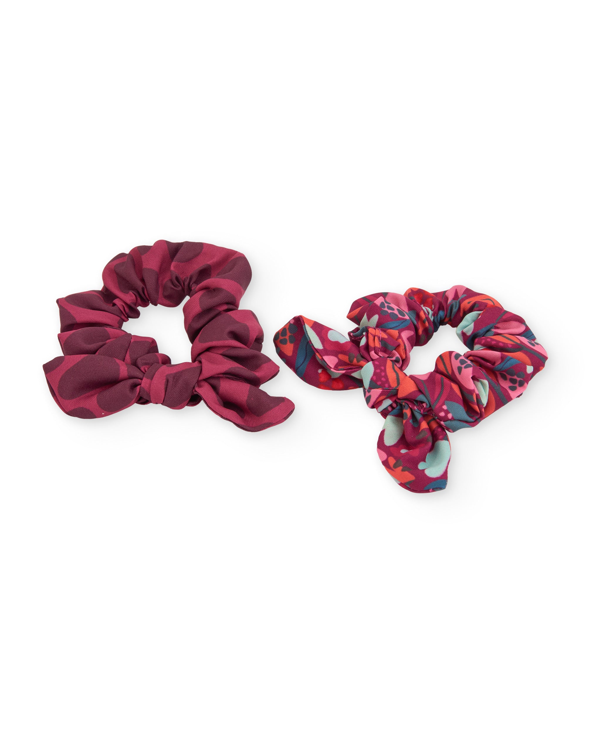 TucTuc Accessori Elastici Capelli Bambina Bordeaux 2 Pezzi