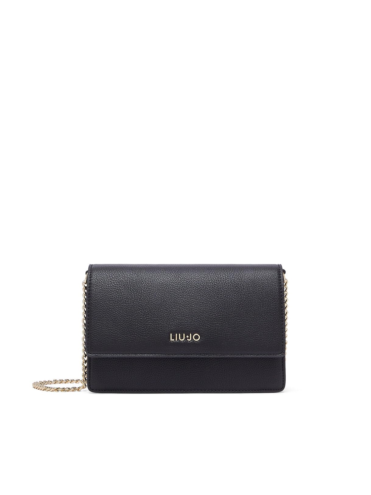Liu Jo Borse Borsa a Tracolla Piccola Nero catena dorata