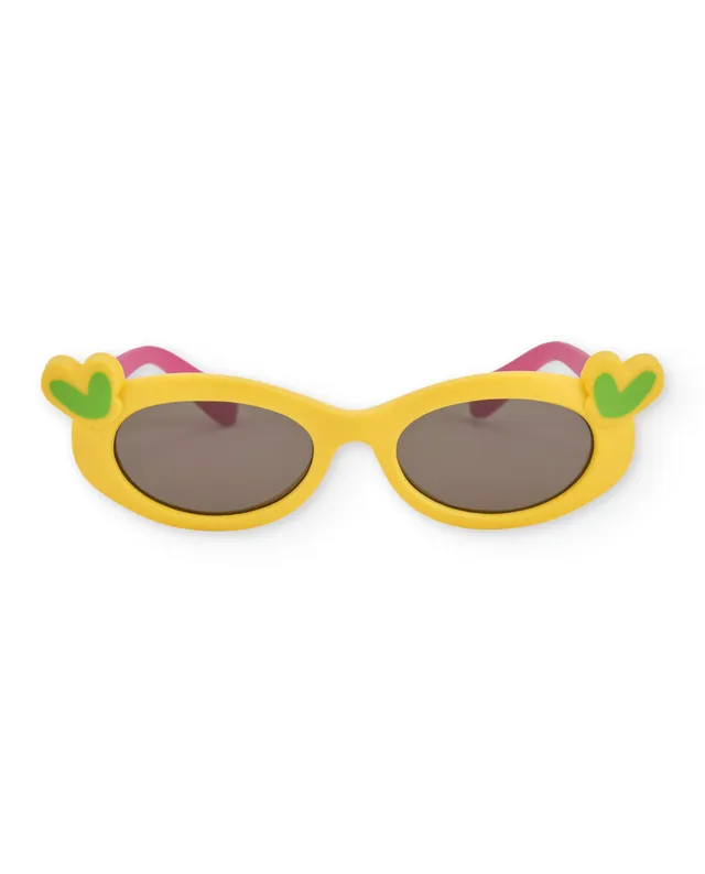 TucTuc Accessori Occhiali Sole Bambina Gialli Cuore