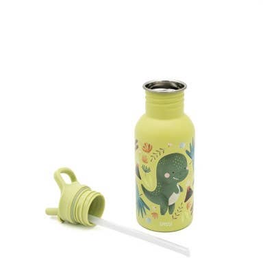 Kocarcia Sassi Borraccia Acciaio 500 ml Cracky Dinosauro