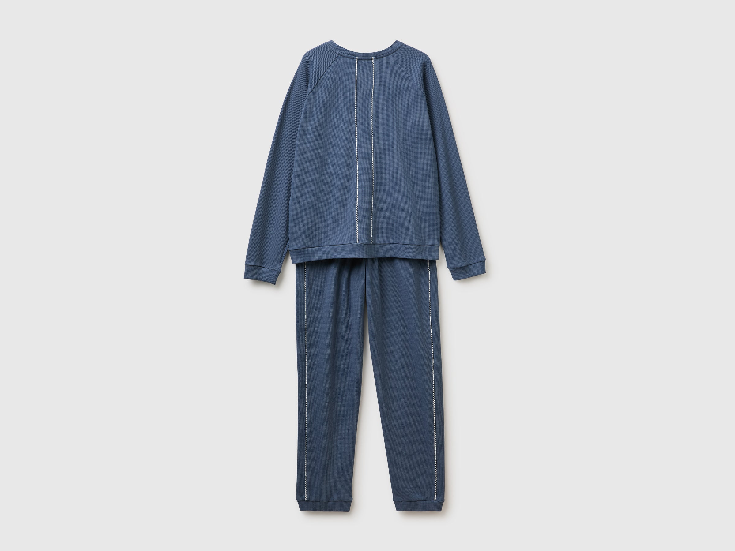 United Colors of Benetton Pigiama Cotone Nido d'Ape Lungo