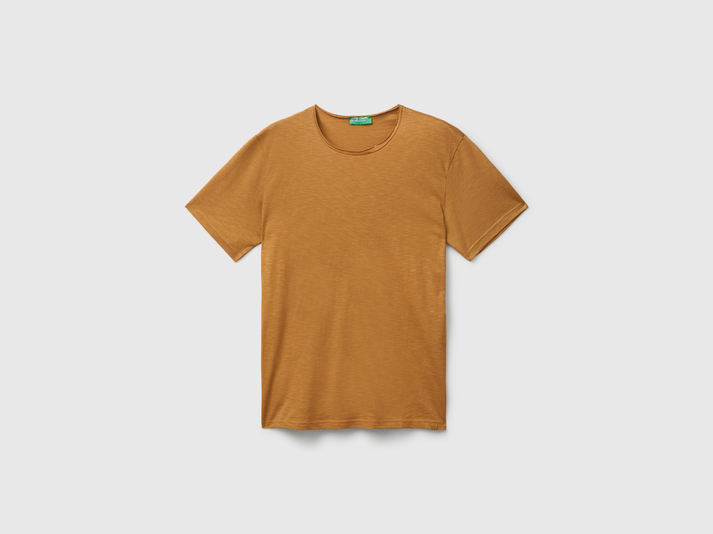 United Colors of Benetton Slub Cotton T-shirt Cotone