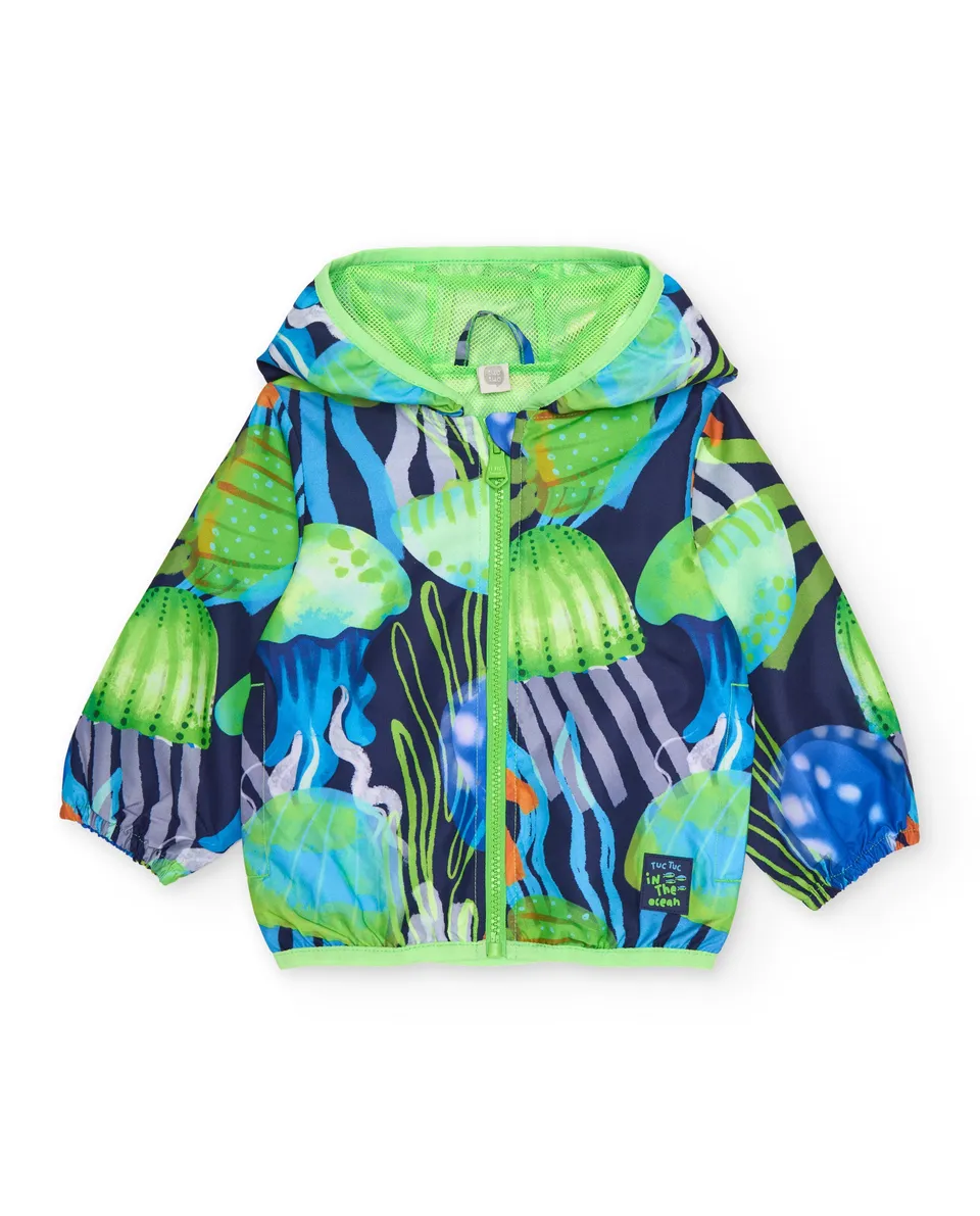 TucTuc Giacche Giacca Bambino Blu Navy Cappuccio