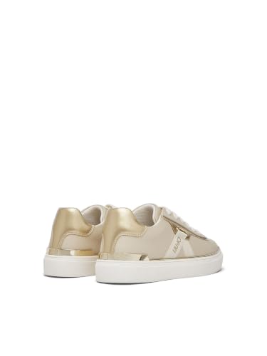 Liu Jo Scarpe Sneakers Pelle Beige 35 EU