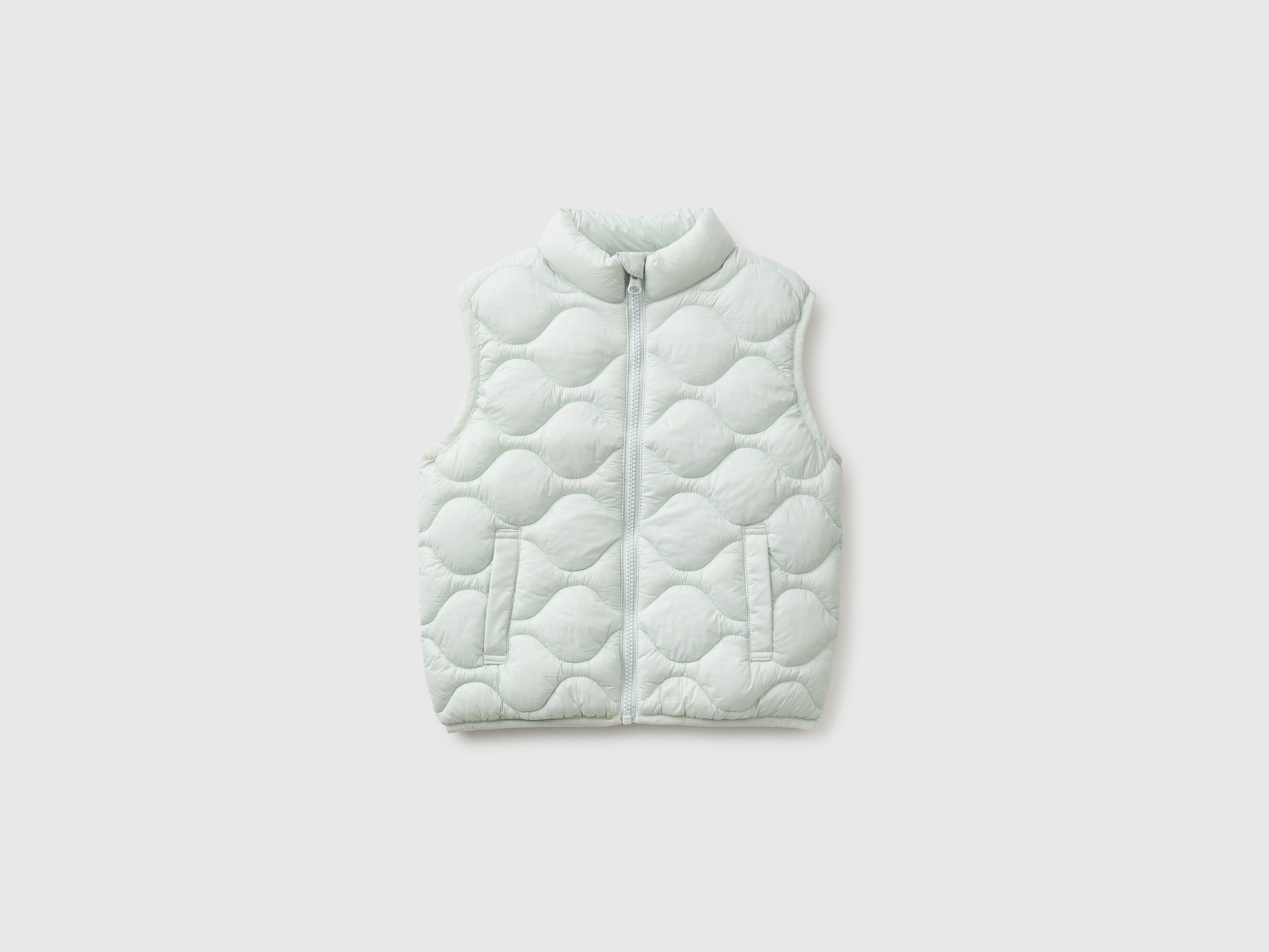 United Colors of Benetton Rain Defender smanicato piumino nylon taglia 82