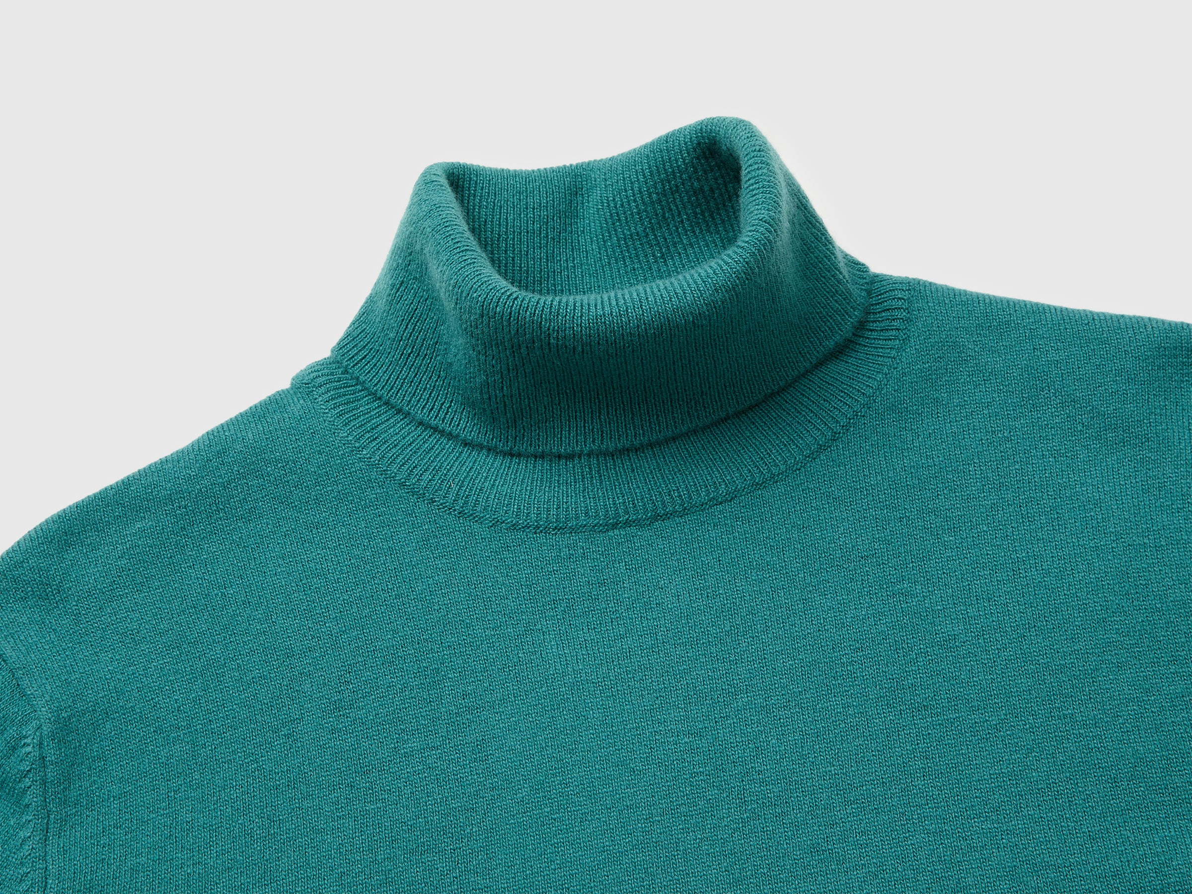 United Colors of Benetton maglione dolcevita lana merino 100%