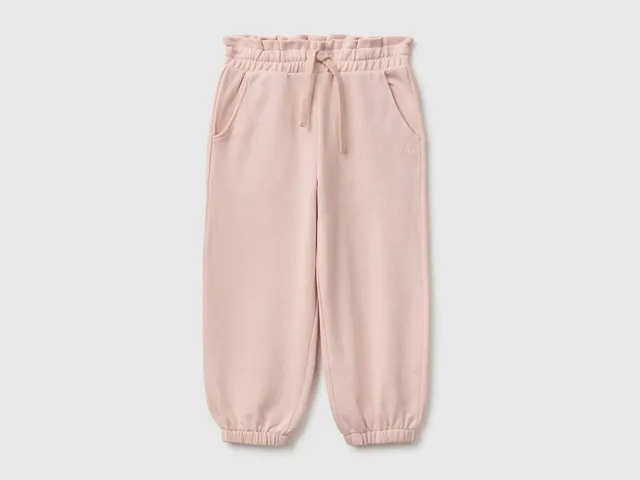 United Colors of Benetton joggers felpa cotone organico 82-116