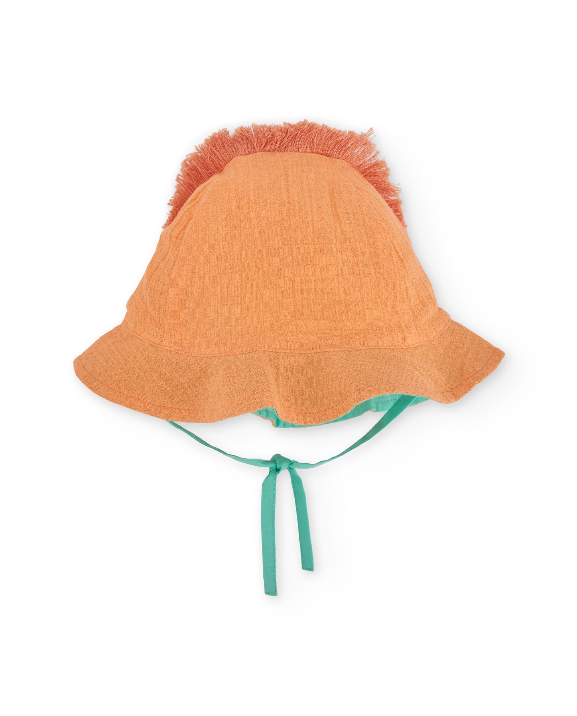 TucTuc Accessori Cappellino neonato leone arancione