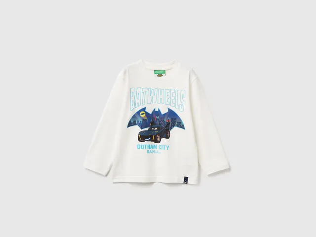 United Colors of Benetton Batwheels t-shirt cotone organico bimbo