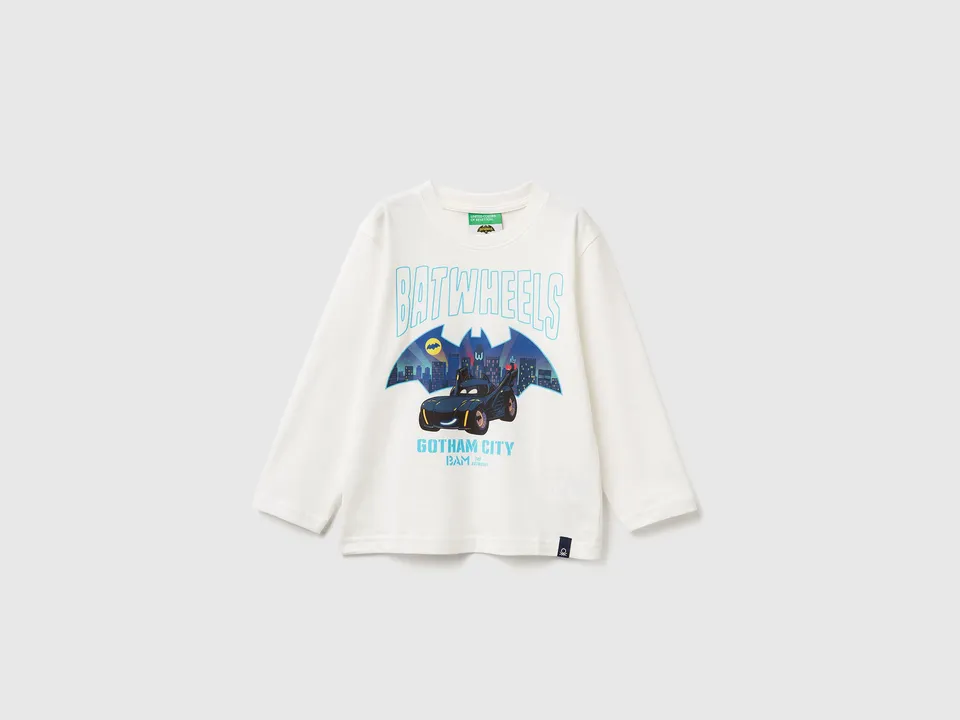 United Colors of Benetton Batwheels t-shirt cotone organico bimbo