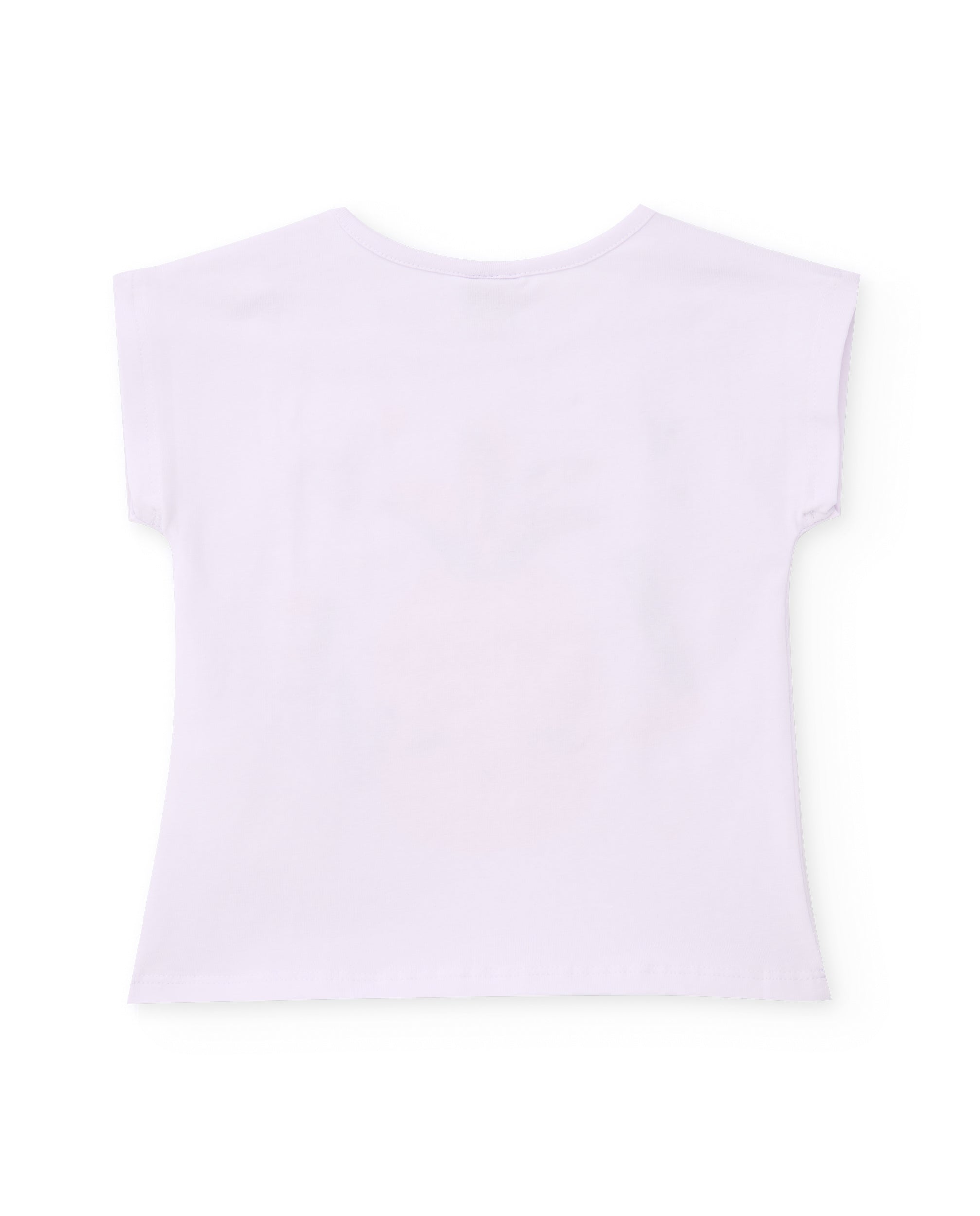 TucTuc Magliette t-shirt ananas bianca cotone
