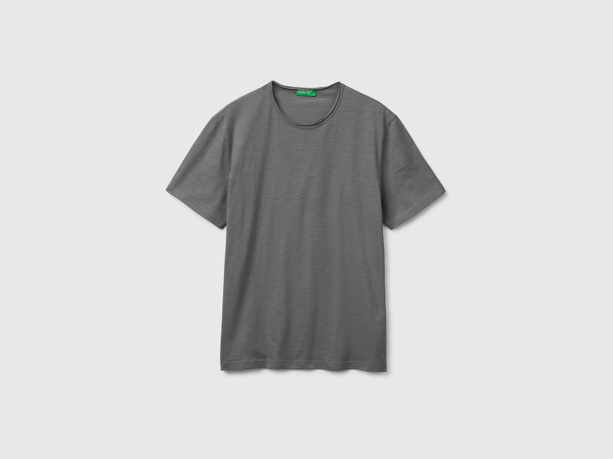 United Colors of Benetton T-shirt slub cotone manica corta