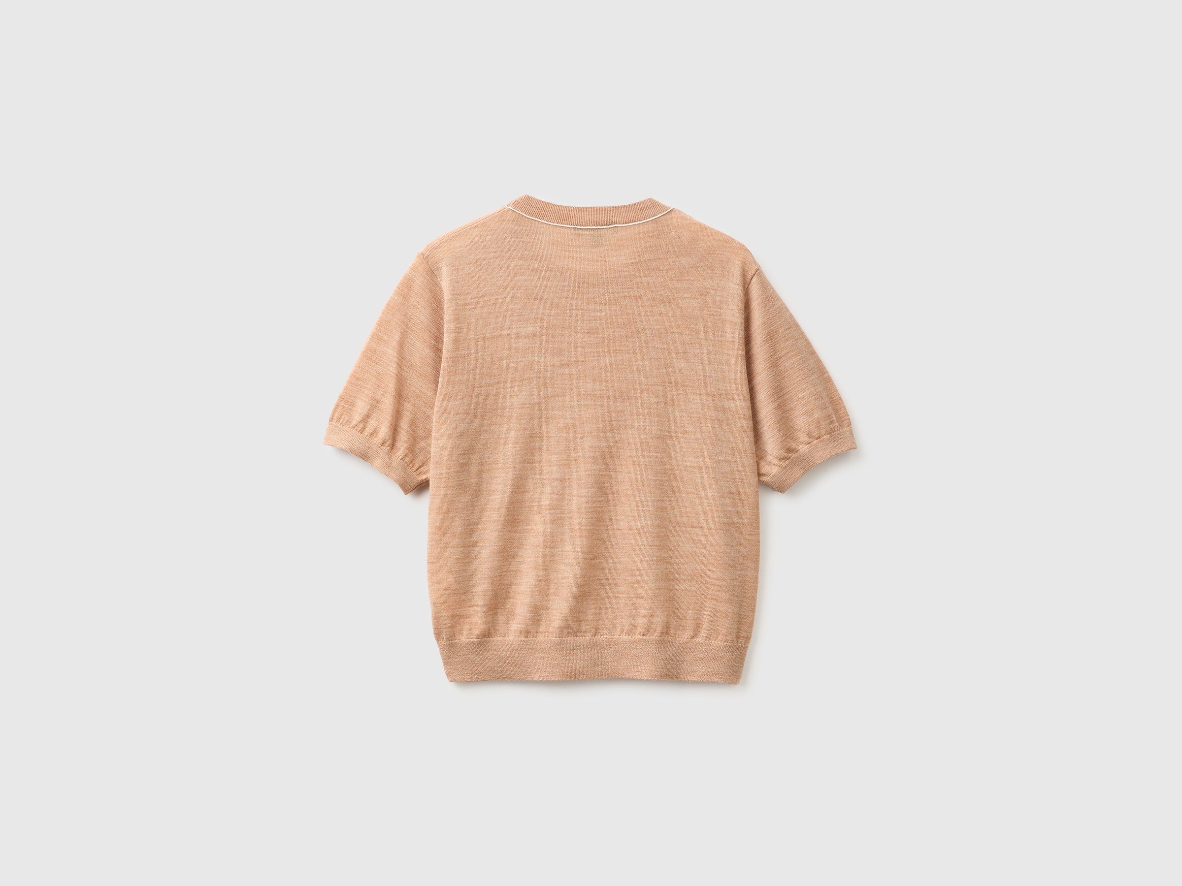 United Colors of Benetton maglione lana merino manica corta S