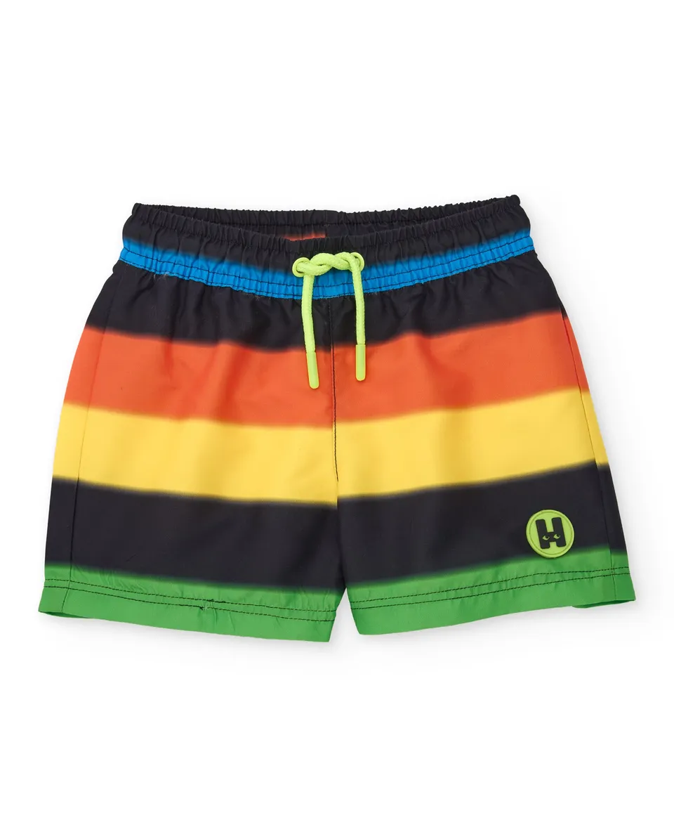 TucTuc Costumi Da Bagno costume bimbo righe nero