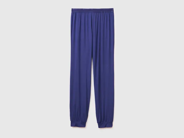 United Colors of Benetton pantaloni pigiama modal elasticizzato taglie XXS-L